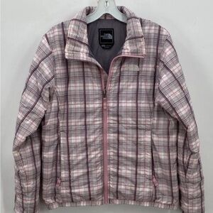 The North Face Women's Plaid Puffer Jacket Medium